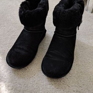 Black BearPaw Booties